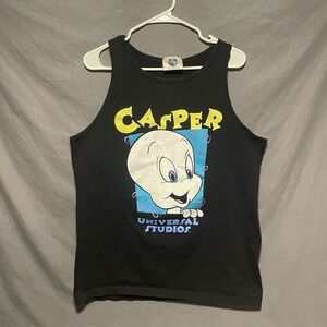 Vintage Casper The Friendly Ghost Universal 90s Tank Top USA Made Size Large